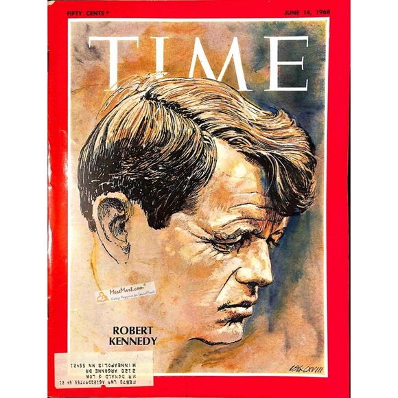 Time Magazine June 14 1968 Robert Kennedy - Picture 1 of 1